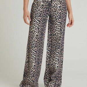Pacsun Casey Low Rise Cheetah Jeans